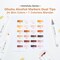 Ohuhu Honolulu 72 Colors + 24 Skin Tones Alcohol-Based Markers, Brush & Chisel, Dual Tips Art Markers Bundle